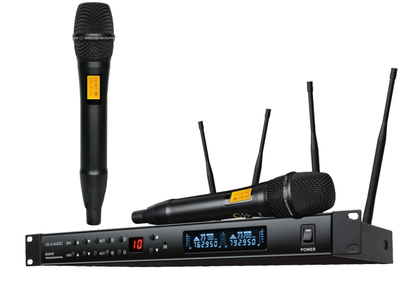 GULAUDIO  SHOW-TWO  III一拖二真分集无线麦克风