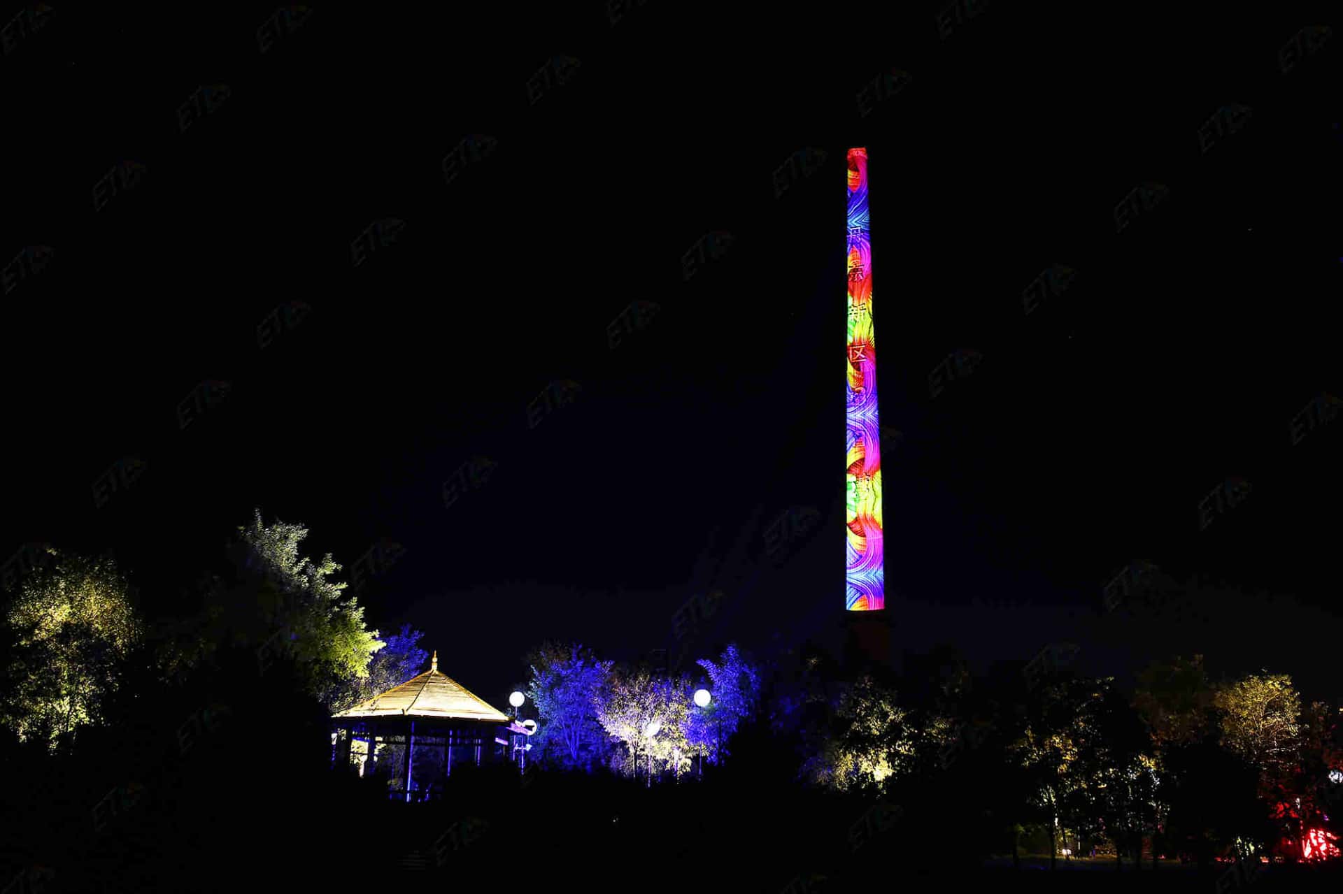 丹东国门湾灯光秀--鸭绿江国际旅游节